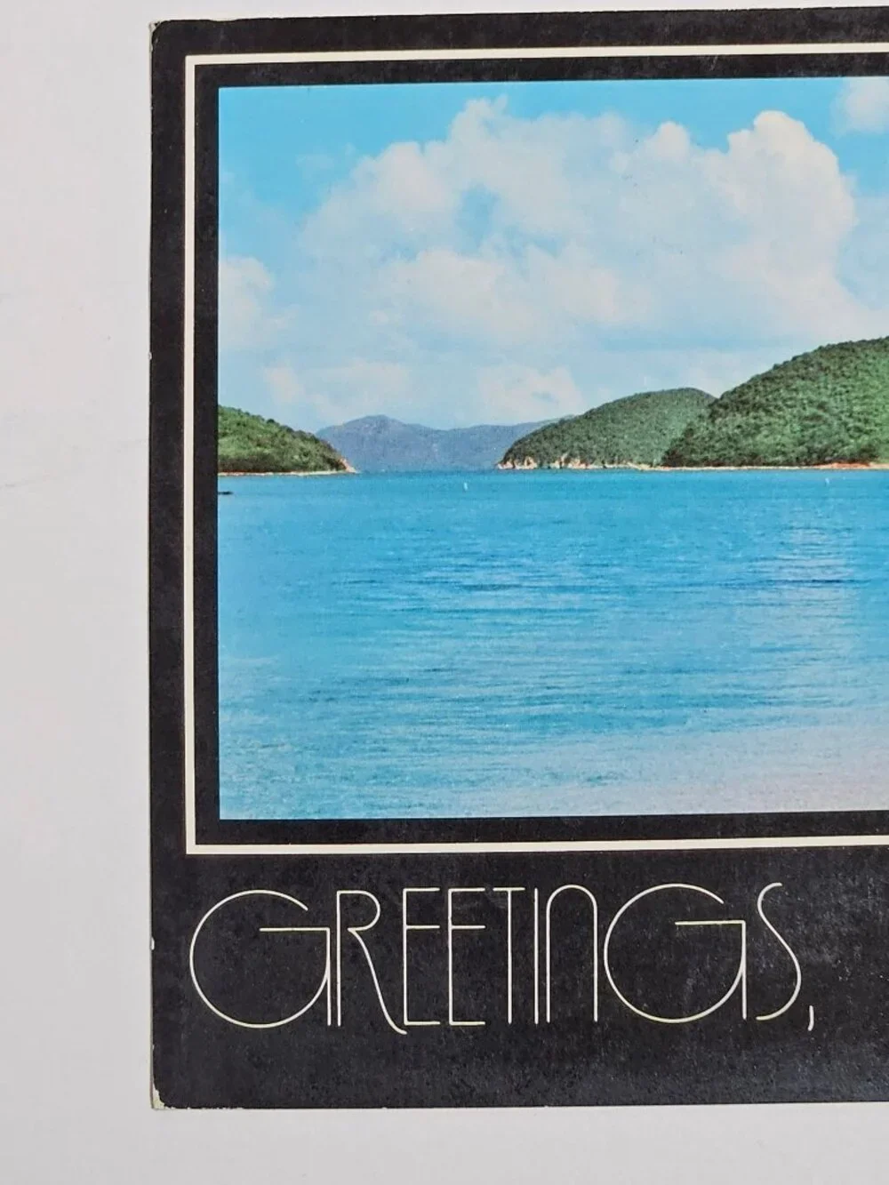 Greetings St Thomas St John Virgin Islands Postcard